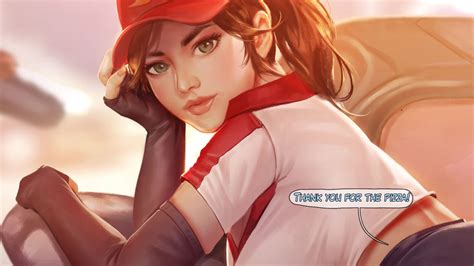 Pizza Delivery Sivir Page 1 IMHentai
