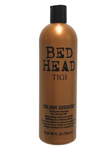 Tigi Bed Head Colour Goddess Oil Infused Shampoo 2536 For Coloured