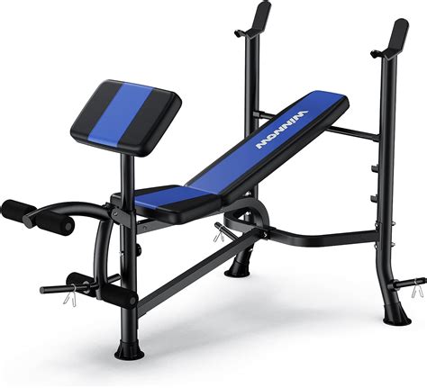 Winnow Adjustable Weight Bench With Leg Extension And Preacher Curl