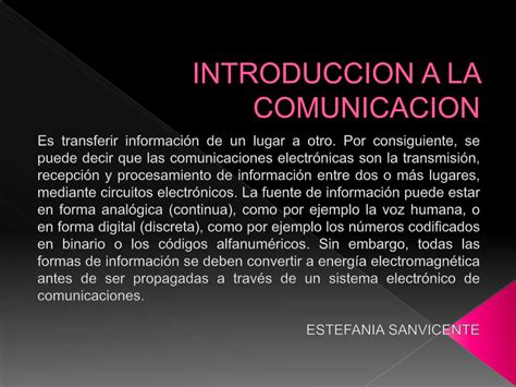 La Importancia De La Comunicacion