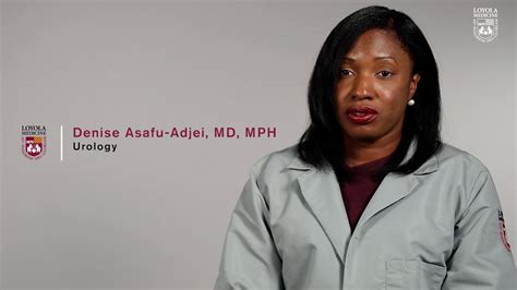 Urologist Denise Asafu Adjei Md Mph Youtube