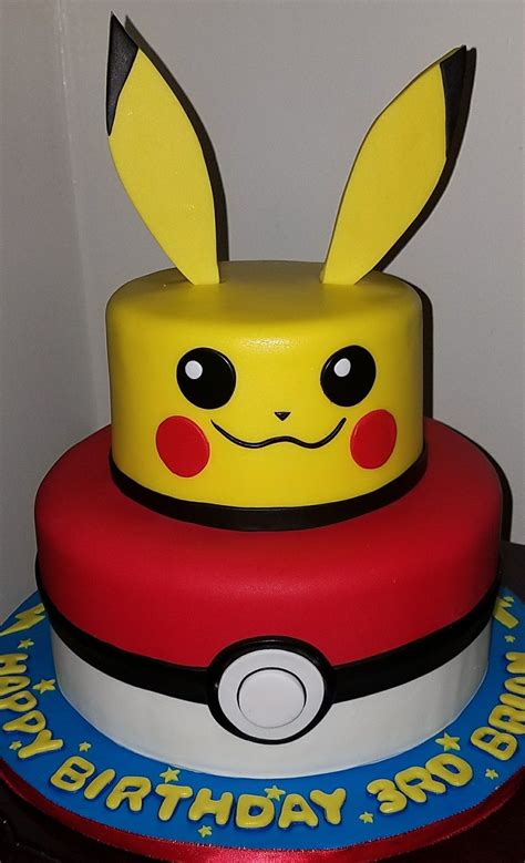 Pokemon Cupcakes Pokemon Cake Pikachu Cake Birthdays Pokemon Birthday Cake Festa Pokemon Go