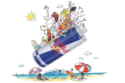 Red Bull Cartoons — Kate Holdsworth
