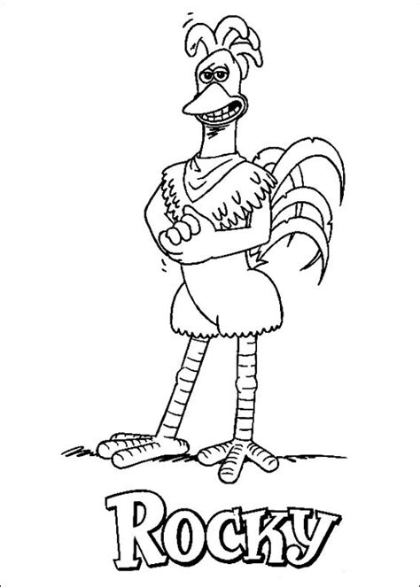 These coloring pages will accompany kids as long they like this coloring activity. kleurplaten en zo » Kleurplaten van chicken run