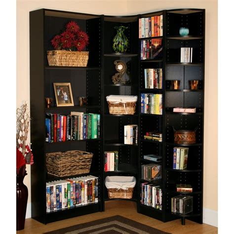 Corner Bookshelf Bookshelf Design Corner Bookcase Bookcases For Sale