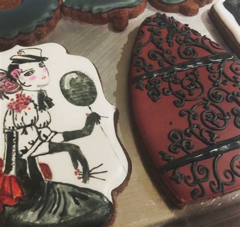 Gothic Christmas Cookies By Sweet Trade Bakery