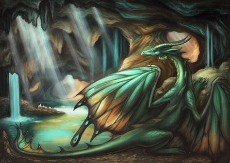 Dragon Caves By Artofnyra On Deviantart