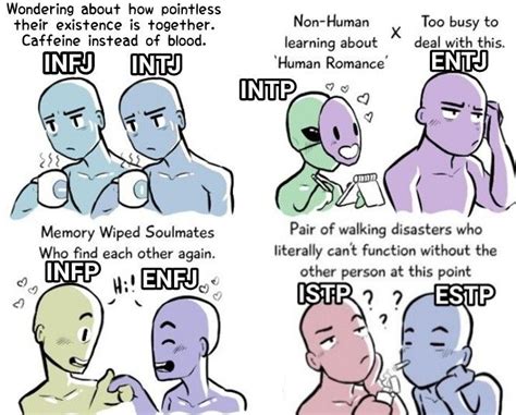 Mbtis Shipsintj Infjintp Entjinfp Enfjistp Estp Intj And Infj Infj Mbti Entj Infp