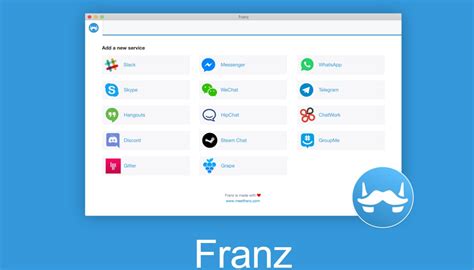 Franz For Windows 108817 All In One Messaging App Download Free