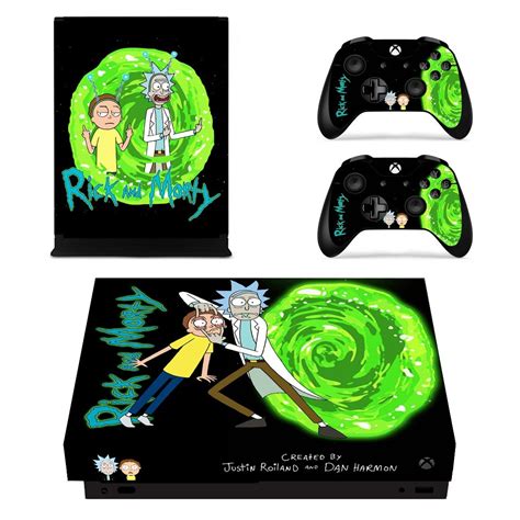 Controllers Rick And Morty Skin Sticker Decal For Xbox