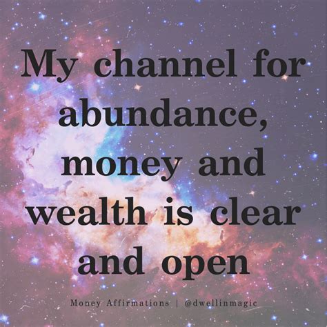 22 Easy Money Affirmations For Wealth And Abundance Dwell In Magic®