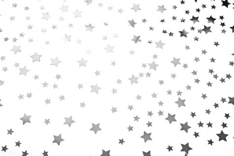 Silver Stars On White Free Textures Photos And Background
