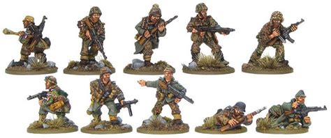 Bolt Action Wwii Wargame Axis Ss Sturmbataillon Charlemagne Miniatures