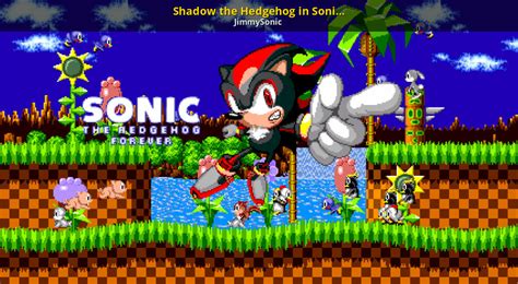Shadow The Hedgehog In Sonic Forever Sonic The Hedgehog Forever Mods