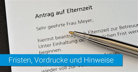 Hier erfährst du, wie und wo elterngeld beantragt werden muss und welche fristen du dafür beachten musst. Elternzeit beantragen » Elterngeld.de