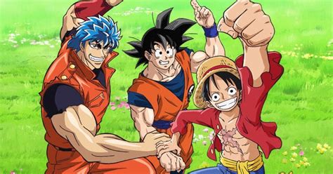 Dragon Ball Z X One Piece X Toriko Anime Crossover Visual Revealed
