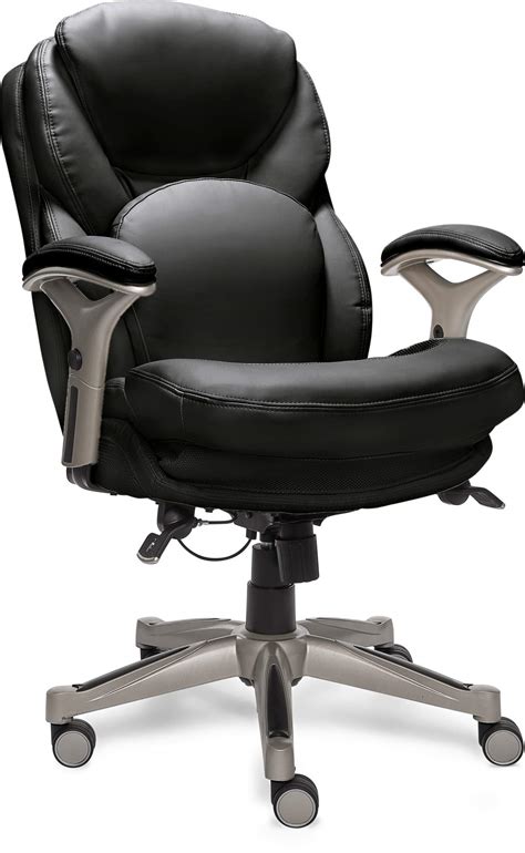 These chairs are simple office chairs, with a few ergonomic features and may be adjustable as on the other hand, executive office chairs are larger, with a taller back and a more comfortable build. Serta Ergonomic Executive Office Motion Technology ...