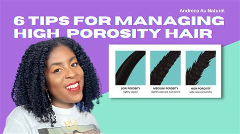 6 Tips For Managing High Porosity Hair Youtube