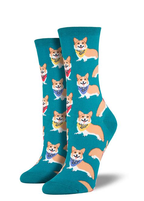 Corgi Socks Dog Socks For Women With Cute Corgis Modsock