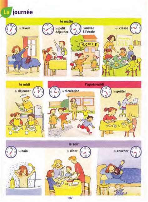 141 Best Fle Routine Quotidienne Images On Pinterest French Lessons