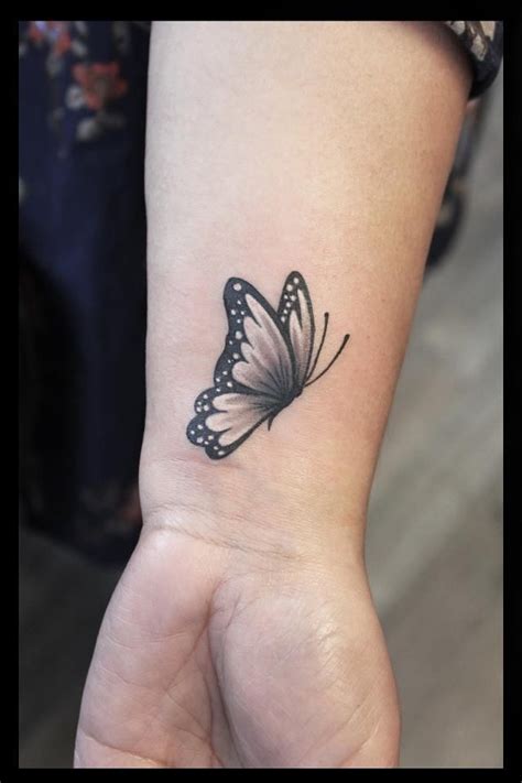 Butterfly Tattoo Wrist Small