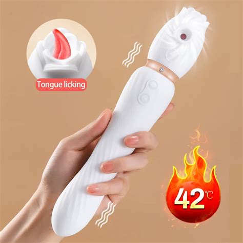 Clitoral Sucking Vibrator Tongue Licking Vibrator For Women Clit Clitoris Heating Vacuum