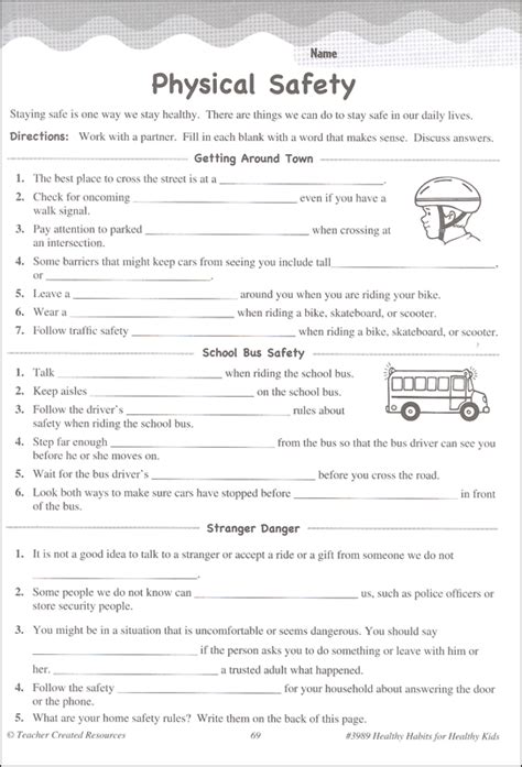 Healthy Habits For Healthy Kids Grades 3 4 Teacher Created