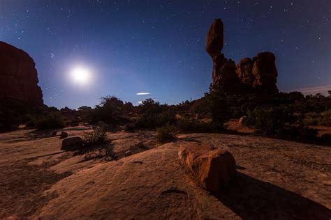Free Images Outdoor Rock Sky Night Star Desert