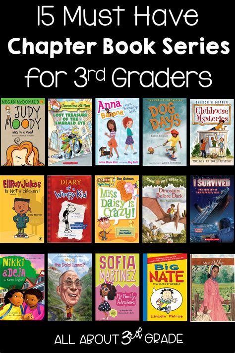 15 Must Have Chapter Book Series All About 3rd Grade