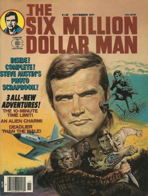 The Six Million Dollar Man 1 Charlton Comics