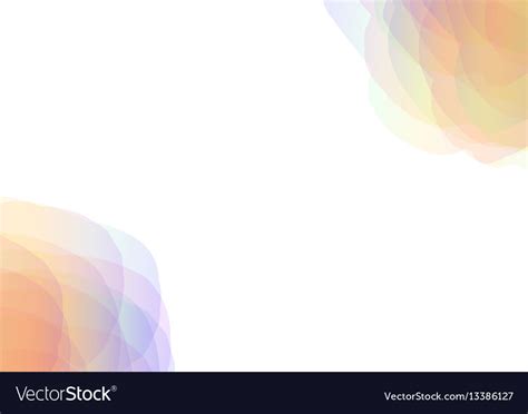 Petal Abstract Corner Background Royalty Free Vector Image