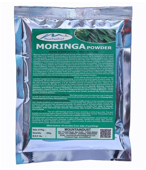 Moringa Powder,200 gms: Buy Moringa Powder,200 gms at Best Prices in gambar png