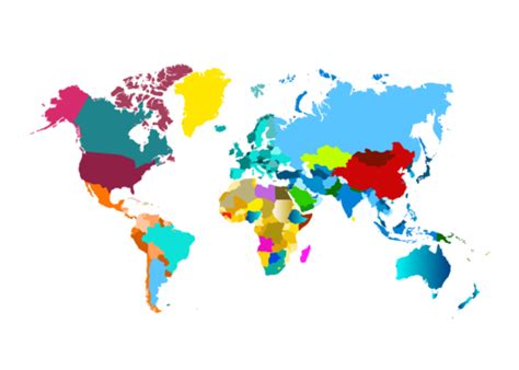 Map Of The World Png Transparent Images Free Download Vector Files