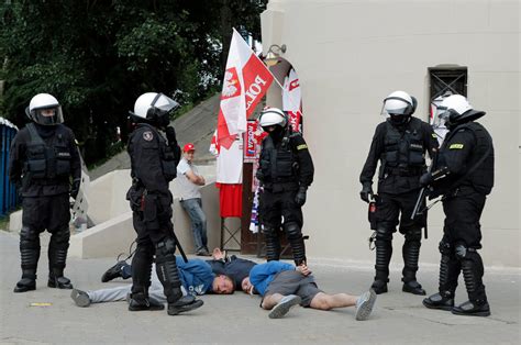 Euro 2012 Russian Hooliganism Looms Over Soccer Tournament The New