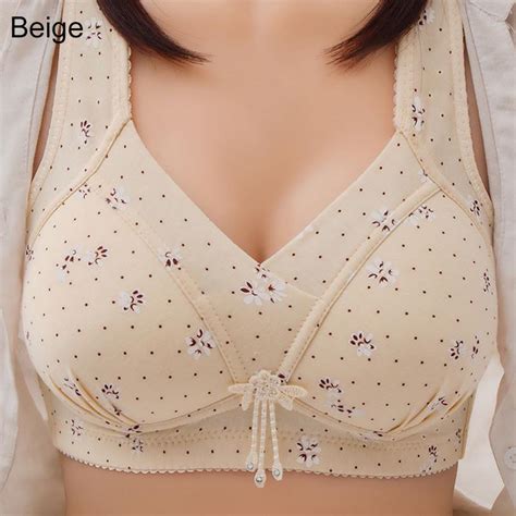 Buy Anti Droop Anti Nipple Anti Naked Underwear Large Size Thin Underwear Without Steel Ring