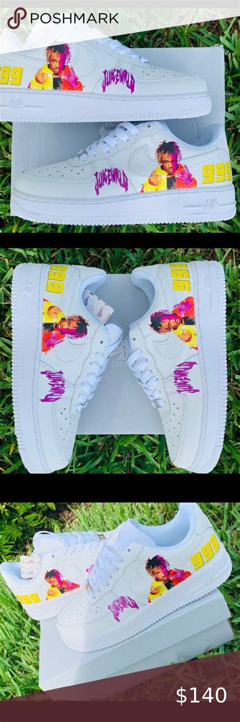 New Custom Juice Wrld Nike Af1 In 2022 Nike Af1 Af1 Clothes Design