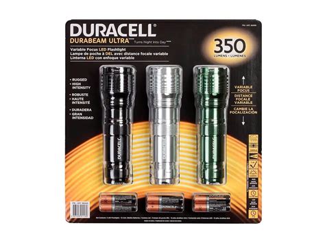 Duracell 350 Lumen Flashlight With Zoom 4aaa Batteries Included 3