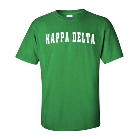 Kappa Delta Letterman T Shirts Sale 1595 Greek Gear