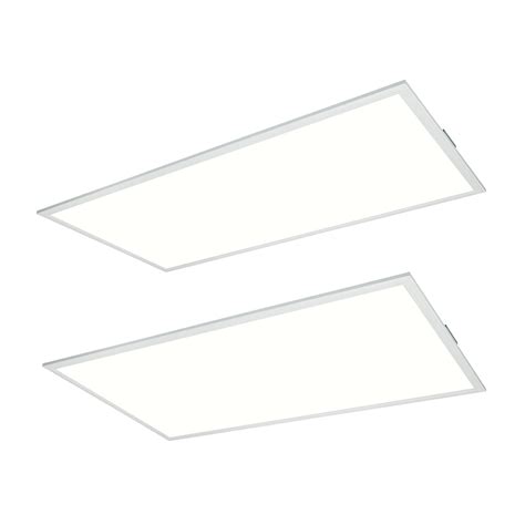 Sokply 2x4 Ft Led Flat Panel Light Fixture 50w 5000k 1 10v Dimmable