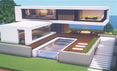 5 Easy Modern House Designs To Build In Minecraft 119 Update