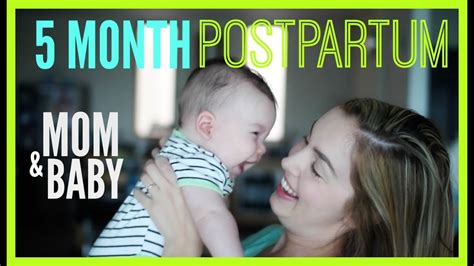 5 month postpartum update amandamuse youtube