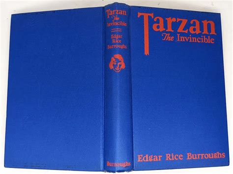 tarzan the invincible edgar rice burroughs 1931 1st edition rare first edition books