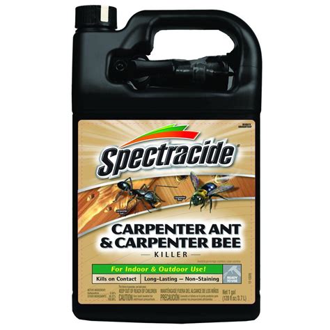 Maybe you would like to learn more about one of these? Spectracide 1 Gal. Ready-to-Use Carpenter Ant and Carpenter Bee Killer-HG-95850 - The Home Depot