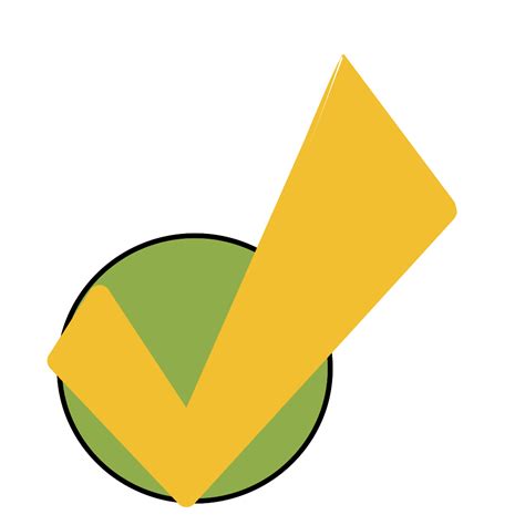 Yellow Check Mark