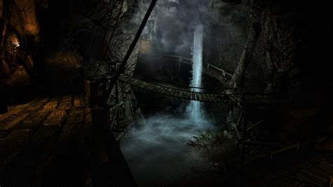 Skyrim Cave Waterfall By Sorasynnts3 On Deviantart
