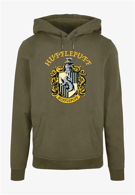 Absolute Cult Harry Potter Hufflepuff Crest Basic Mikina S Kapucí