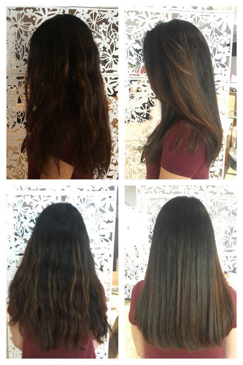 Please enjoy my haircut tutorial on how to cut layers. Below the shoulder - One length haircut no layers | One ...