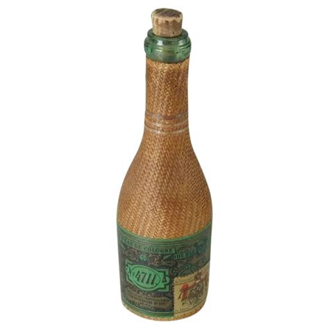 Vintage Victoria Eau De Cologne 17 Oz Bottle Partially Full Mercy