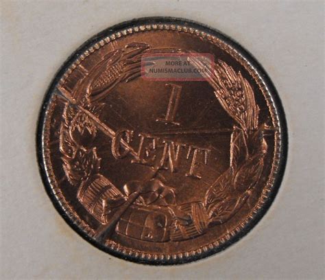2nd Restrike Confederate Money From Dies 1861 One Cent Robert Bashlow