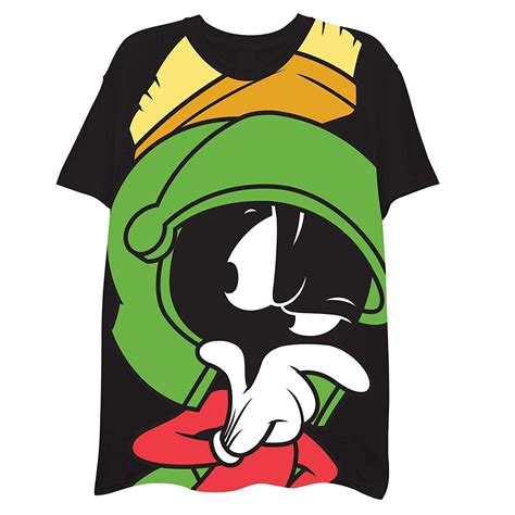 Looney Tunes Mens Group Shirt Bugs Bunny Marvin And Taz Tee 90s